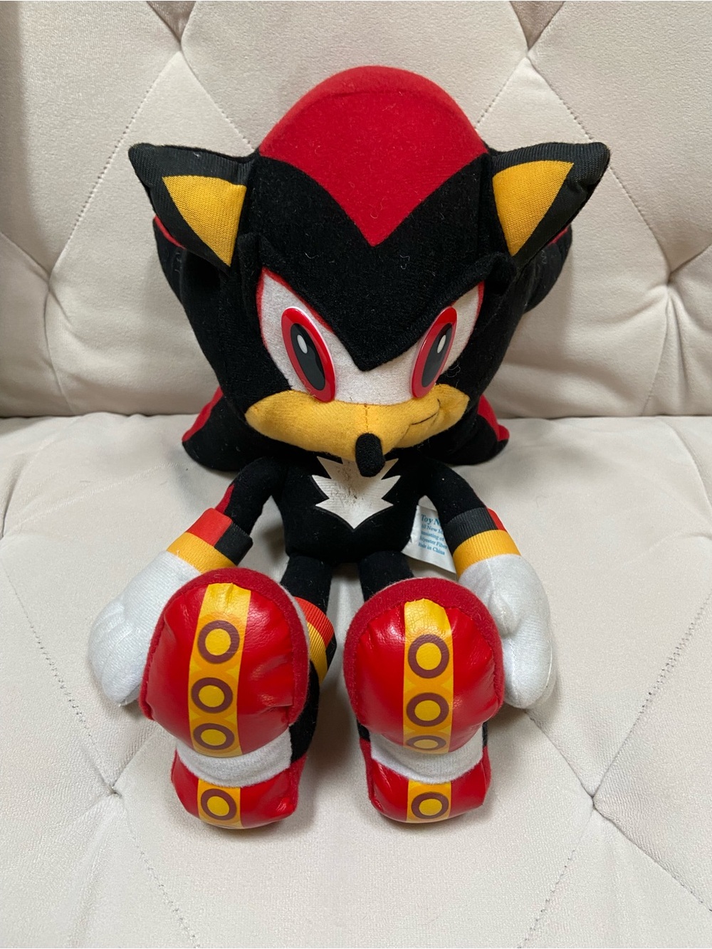 Sega Sonic the Hedgehog Large Shadow 14” Plush 2005 Y2K Toy Network